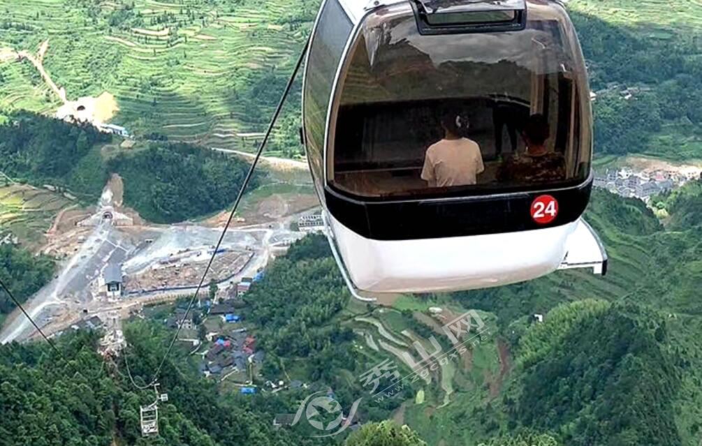 川河蓋景區索道開通啦！